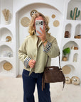TRENCH APPOLINE BEIGE - COL HAUT