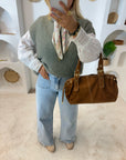 PULL NINON KAKI