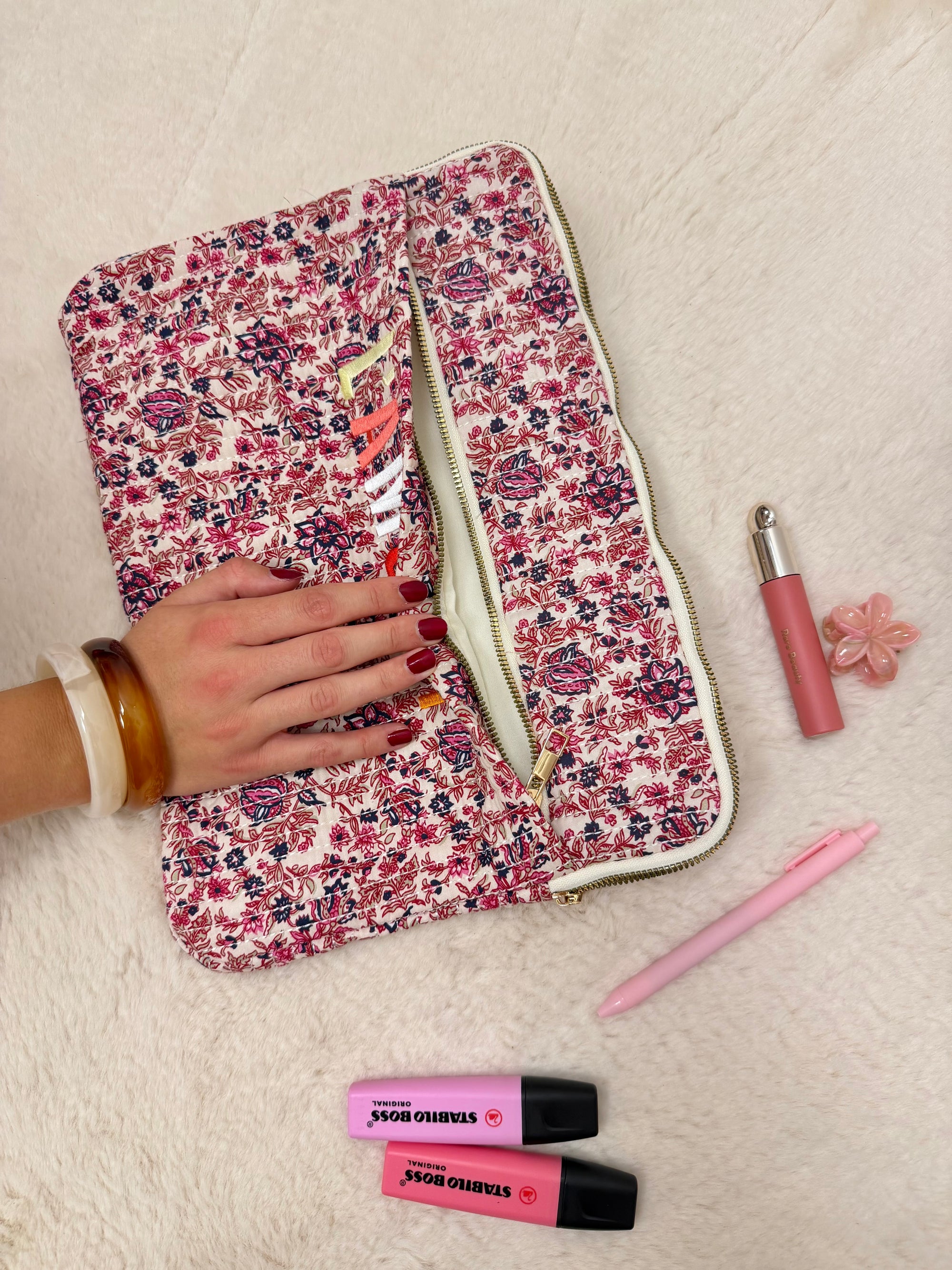 POCHETTE ORDINATEUR L’AMOUR FUSHIA 13"