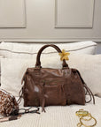 SAC ALIX XL MARRON MAT