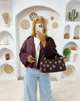 VESTE MADI BORDEAUX
