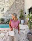 BLOUSE CASSANDRE ROSE