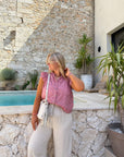 BLOUSE CASSANDRE ROSE