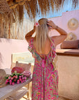 ROBE SELMA FUSHIA