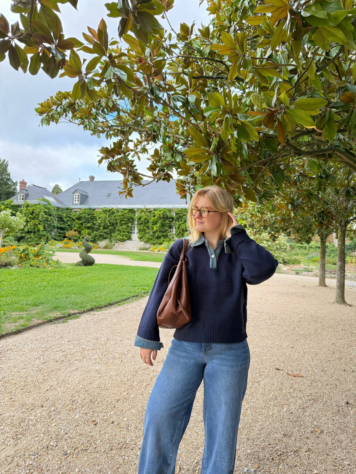 PULL BILLIE BLEU MARINE &amp; JEAN