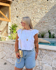 BLOUSE AMBRE BLANCHE