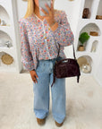 BLOUSE LIBERTY CLARISSE LILA
