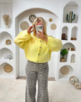 GILET CLAYLINE JAUNE