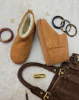 BOTTINES HAUTES LÉNA CAMEL