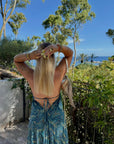 ROBE DOLCE BLEU ÉMERAUDE -  - EXPEDITION LE 18/07