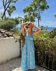 ROBE DOLCE BLEU CIEL