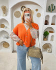 GILET LYSE ORANGE