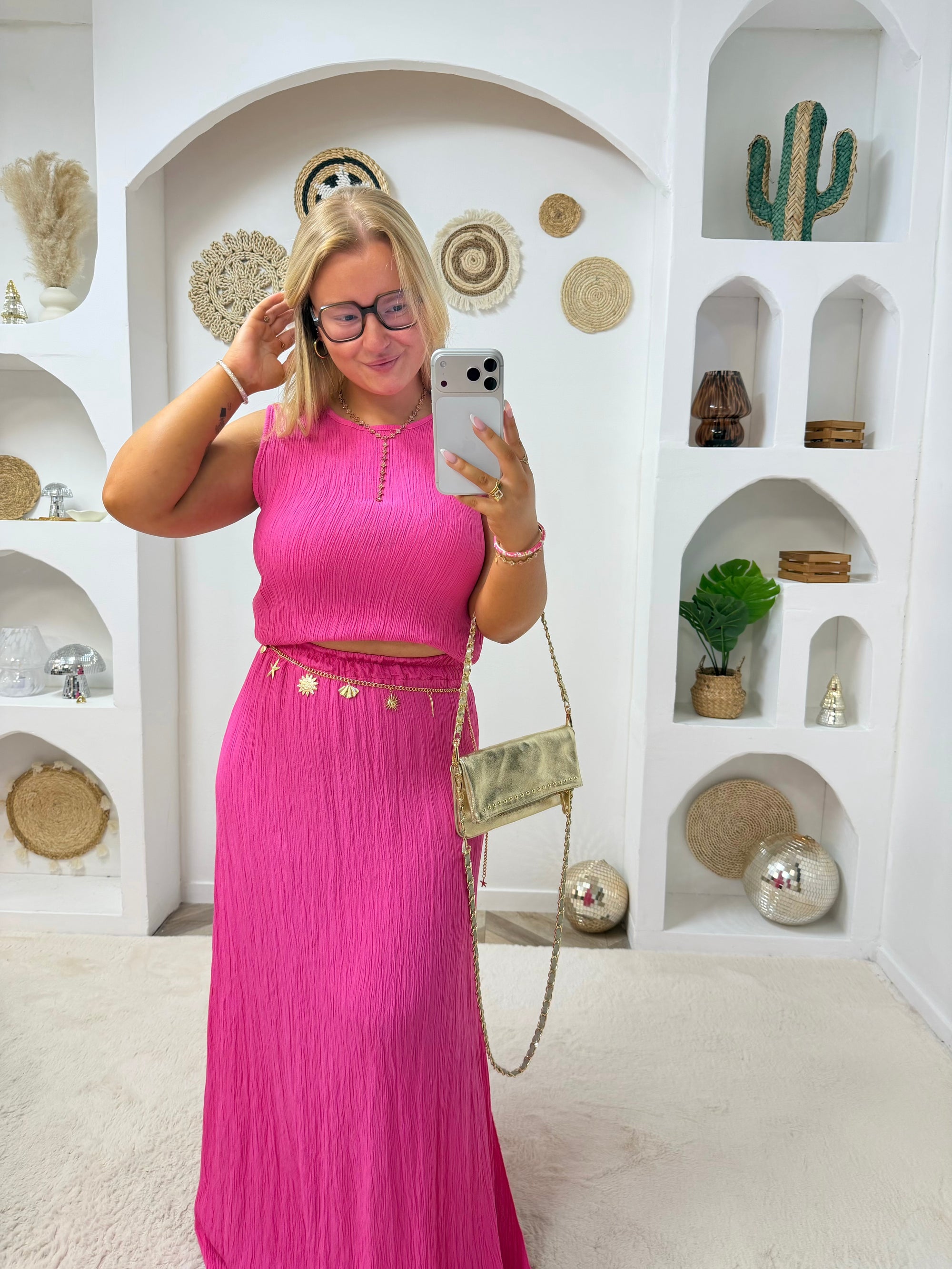 ENSEMBLE LARA FUSHIA