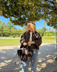 VESTE ALAIS MARRON