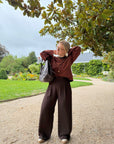 PANTALON GARANCE CHOCOLAT