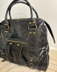 SAC ALIX XL NOIR VERNIS