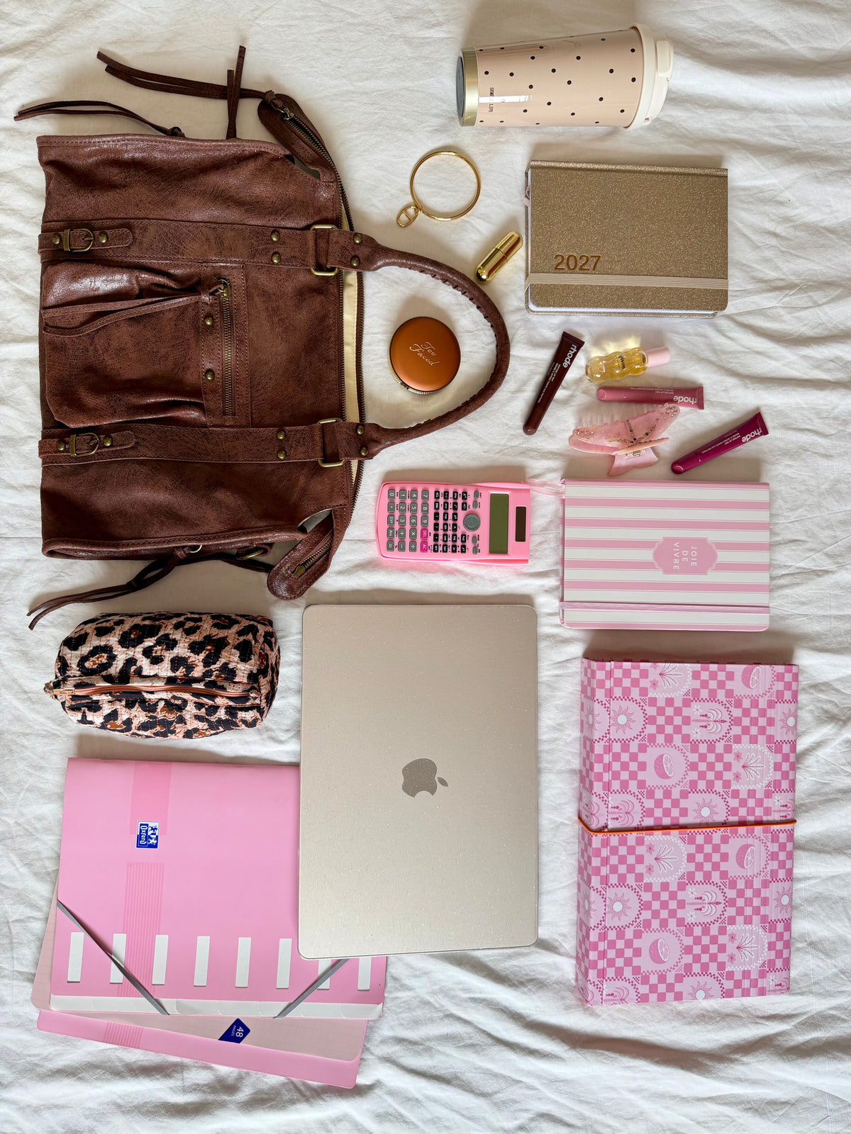 SAC ALIX XL MARRON MAT
