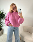 PULL OPALE FUSHIA