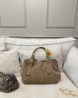 SAC CLÉO SUÉDINE TAUPE