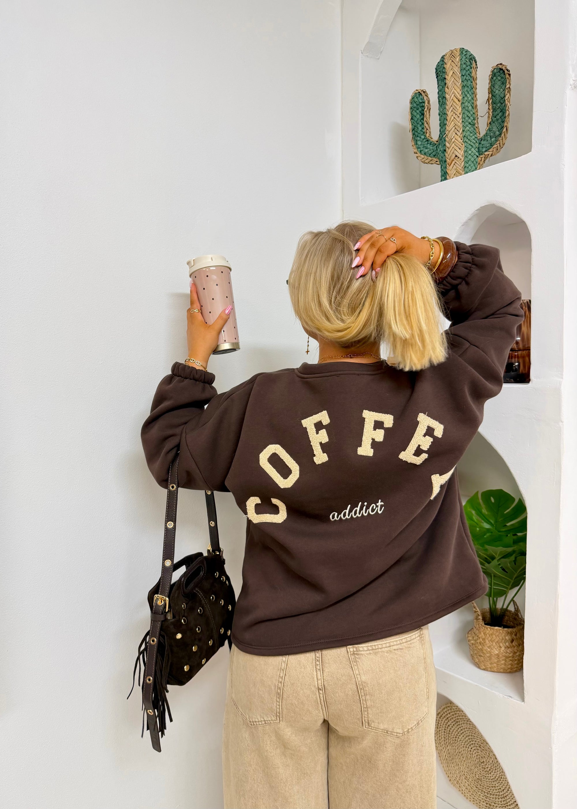 PULL COFFEE CHOCOLAT