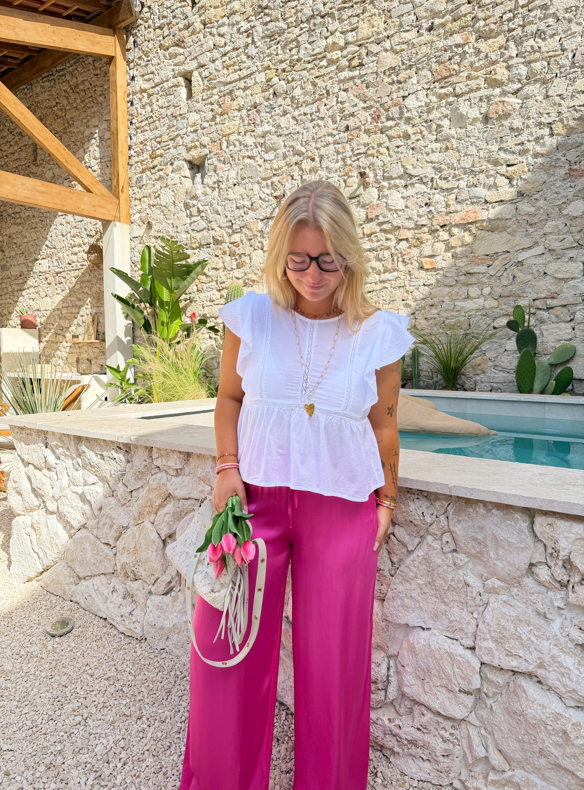 BLOUSE VICTOIRE BLANCHE