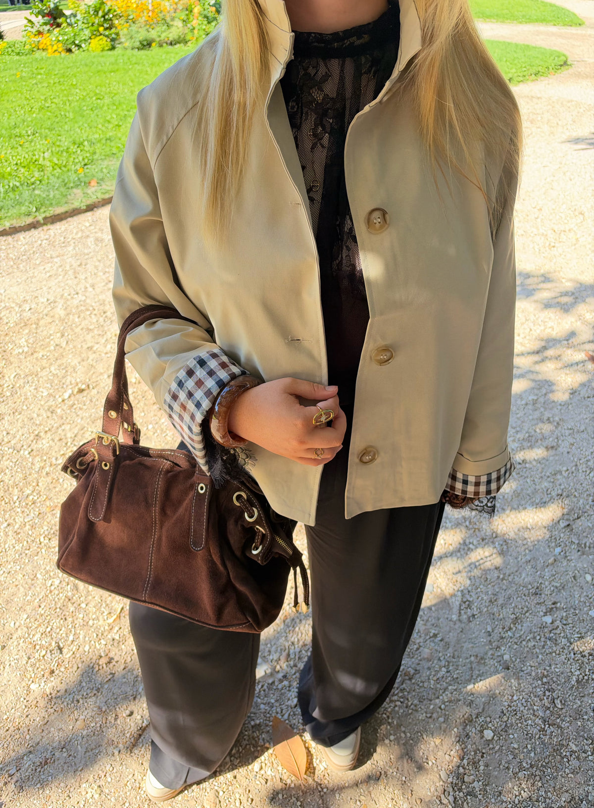TRENCH APPOLINE BEIGE