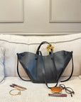 SAC EVA NOIR GRAINÉ XL