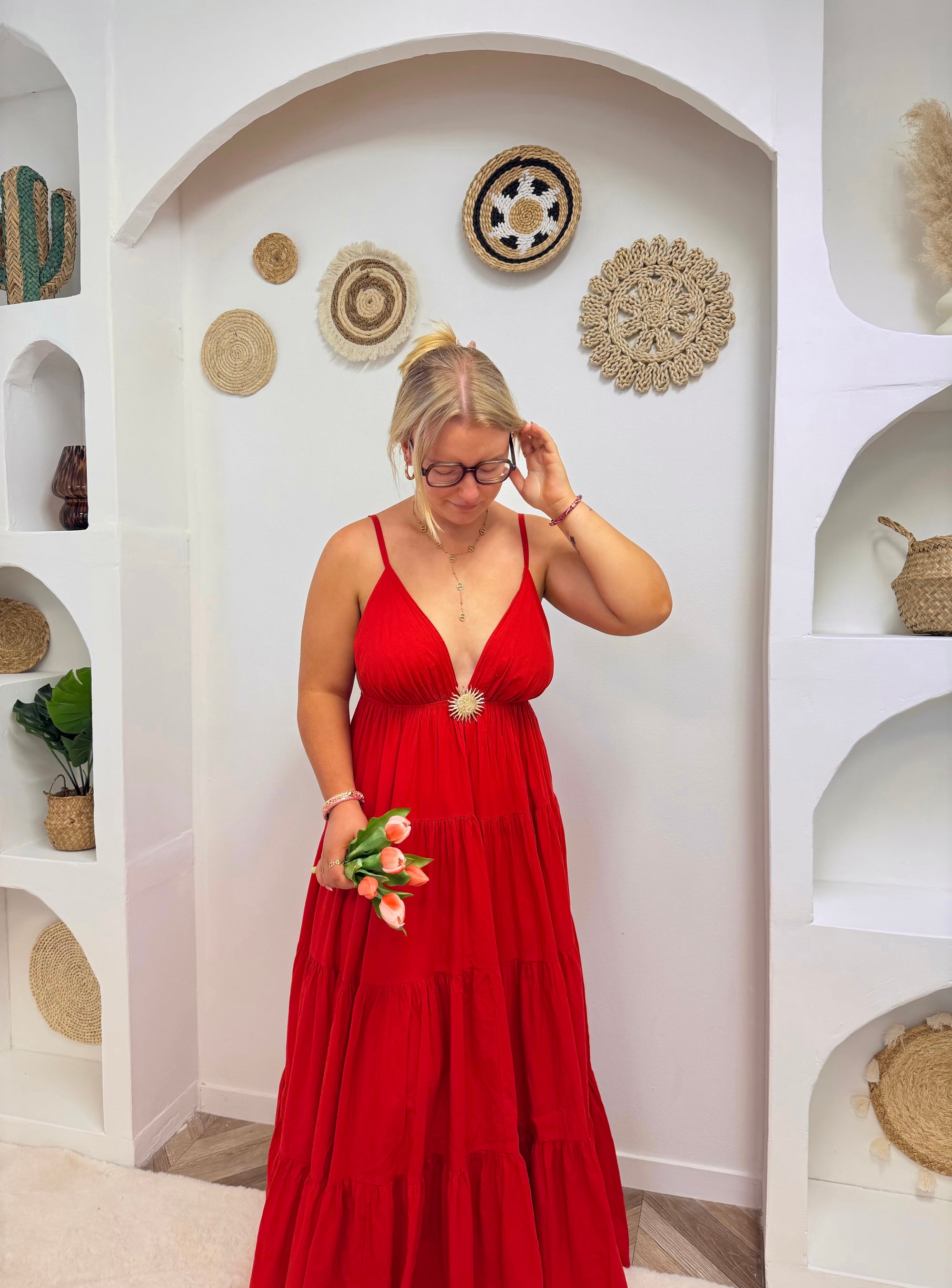 ROBE SOLEIL ROUGE