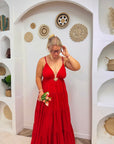 ROBE SOLEIL ROUGE