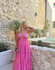 ROBE SOLEIL ROSE