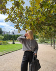 GILET GARANCE GRIS