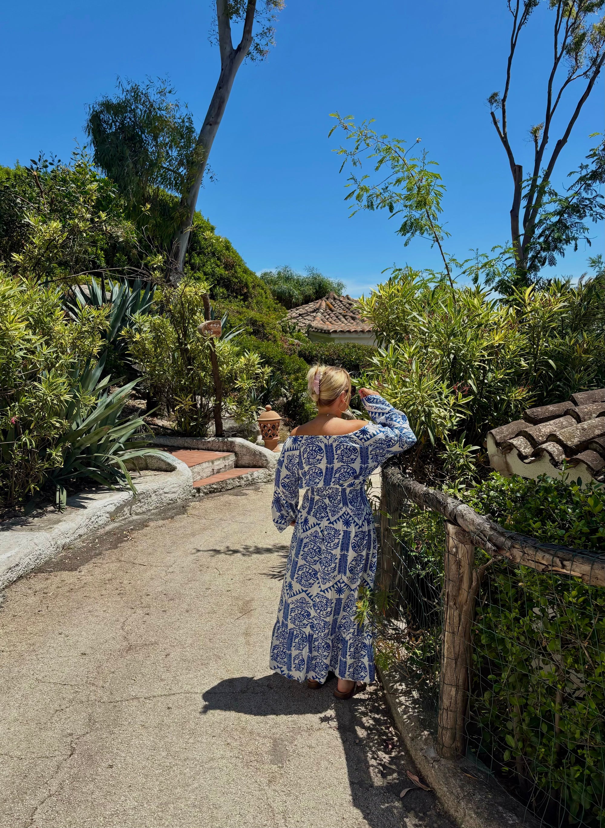 ROBE THAÏS BLEU ROI
