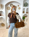 PULL NINON MARRON