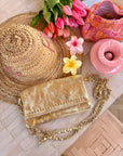 POCHETTE MAILY DORÉ XL