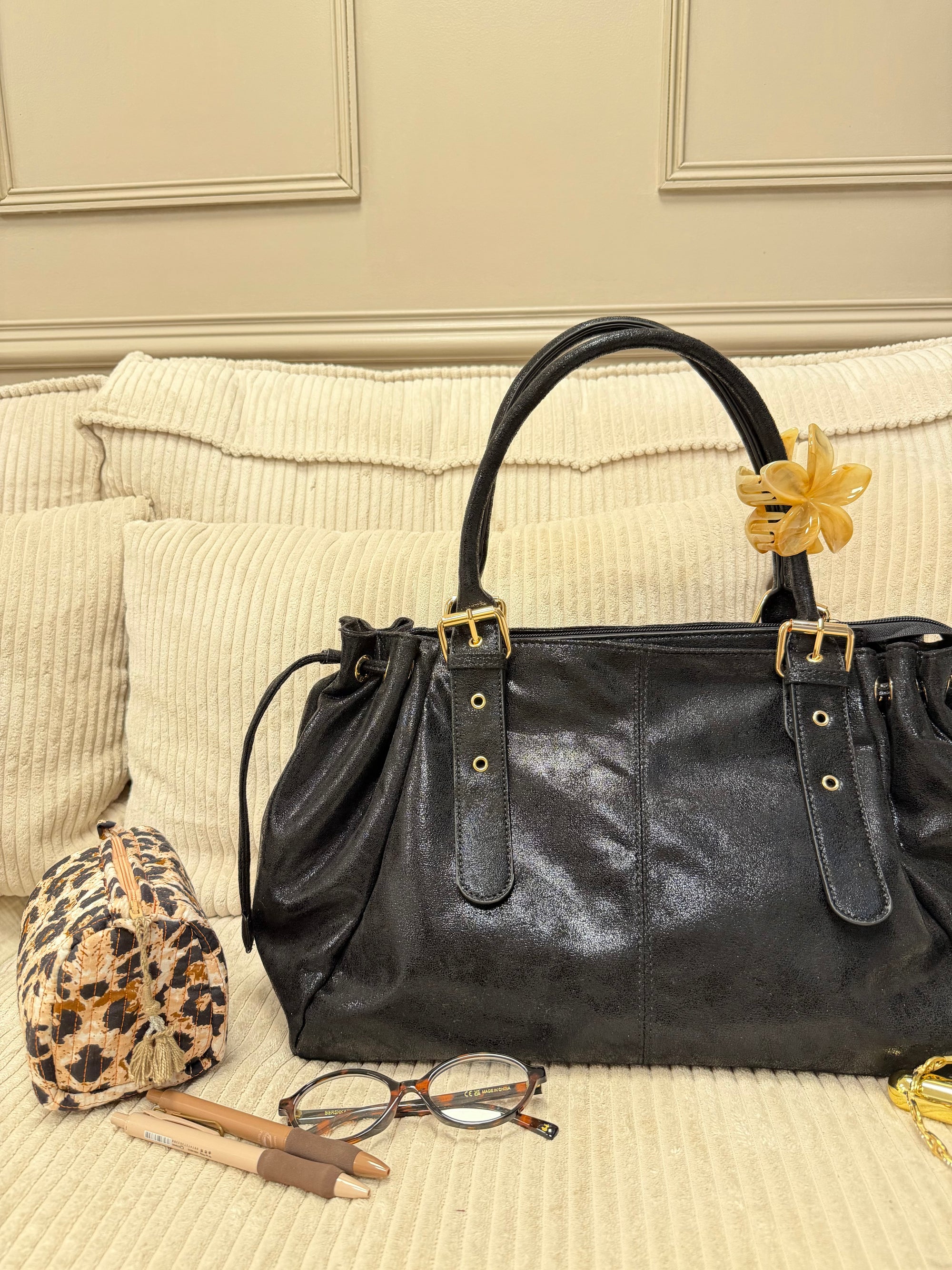 SAC CLÉO IRISÉ NOIR