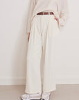 PANTALON GARANCE ÉCRU