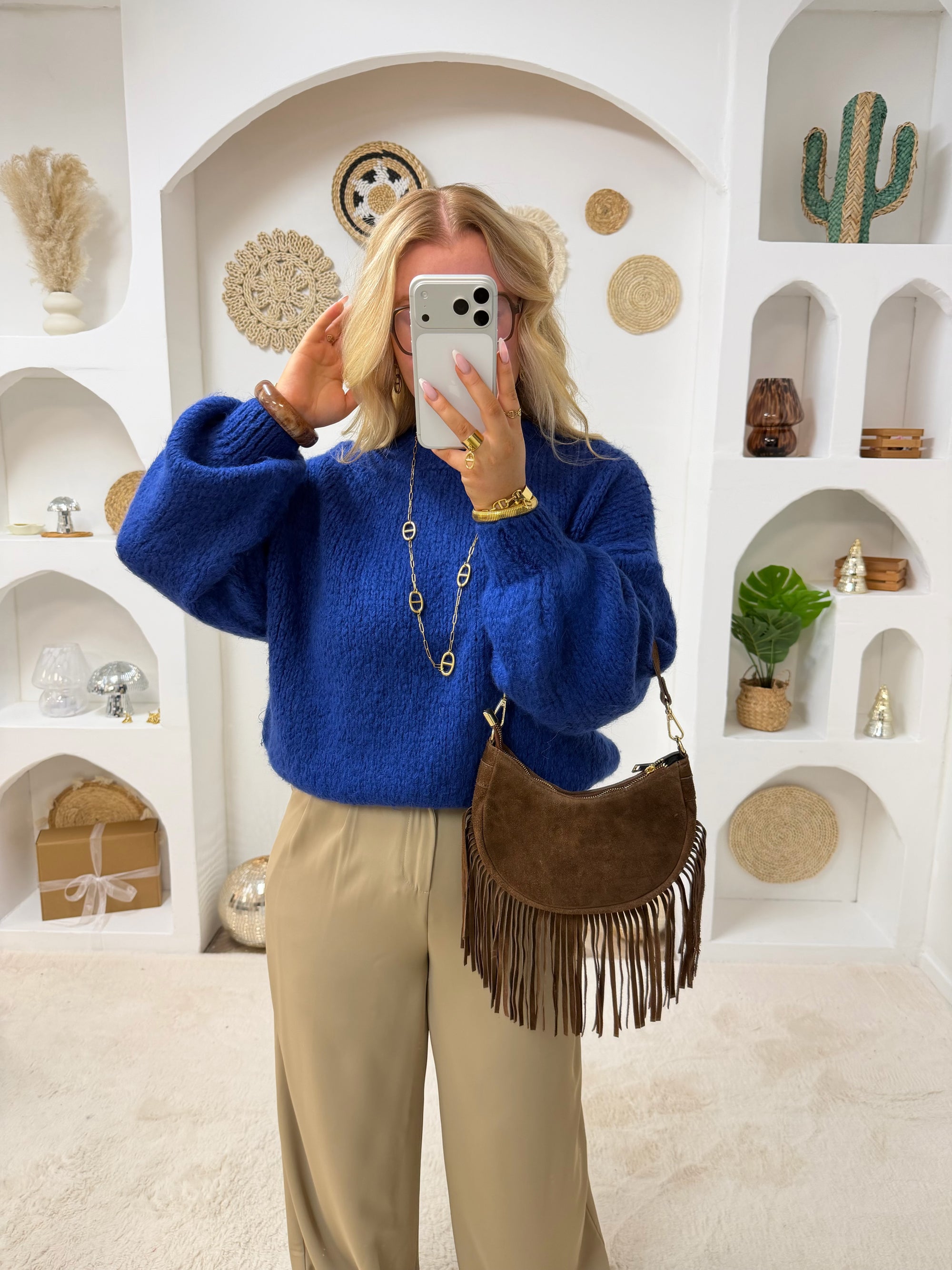 PULL ANALOU BLEU ROI