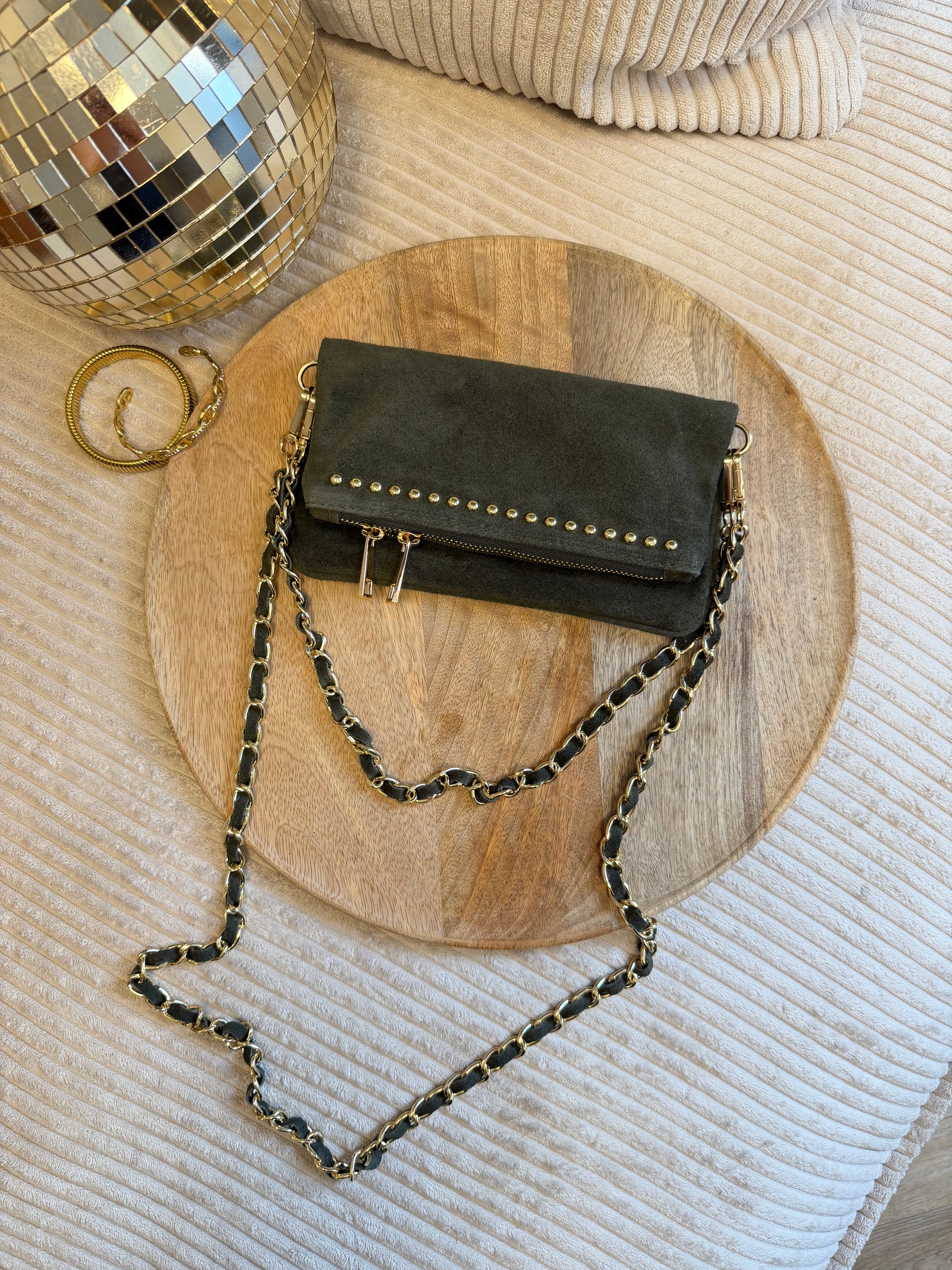 POCHETTE MAILY KAKI