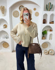 PULL MORGANE BEIGE