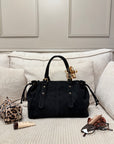 SAC CLÉO GRAINÉ NOIR