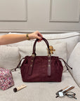SAC CLÉO BORDEAUX BI MATIÈRE