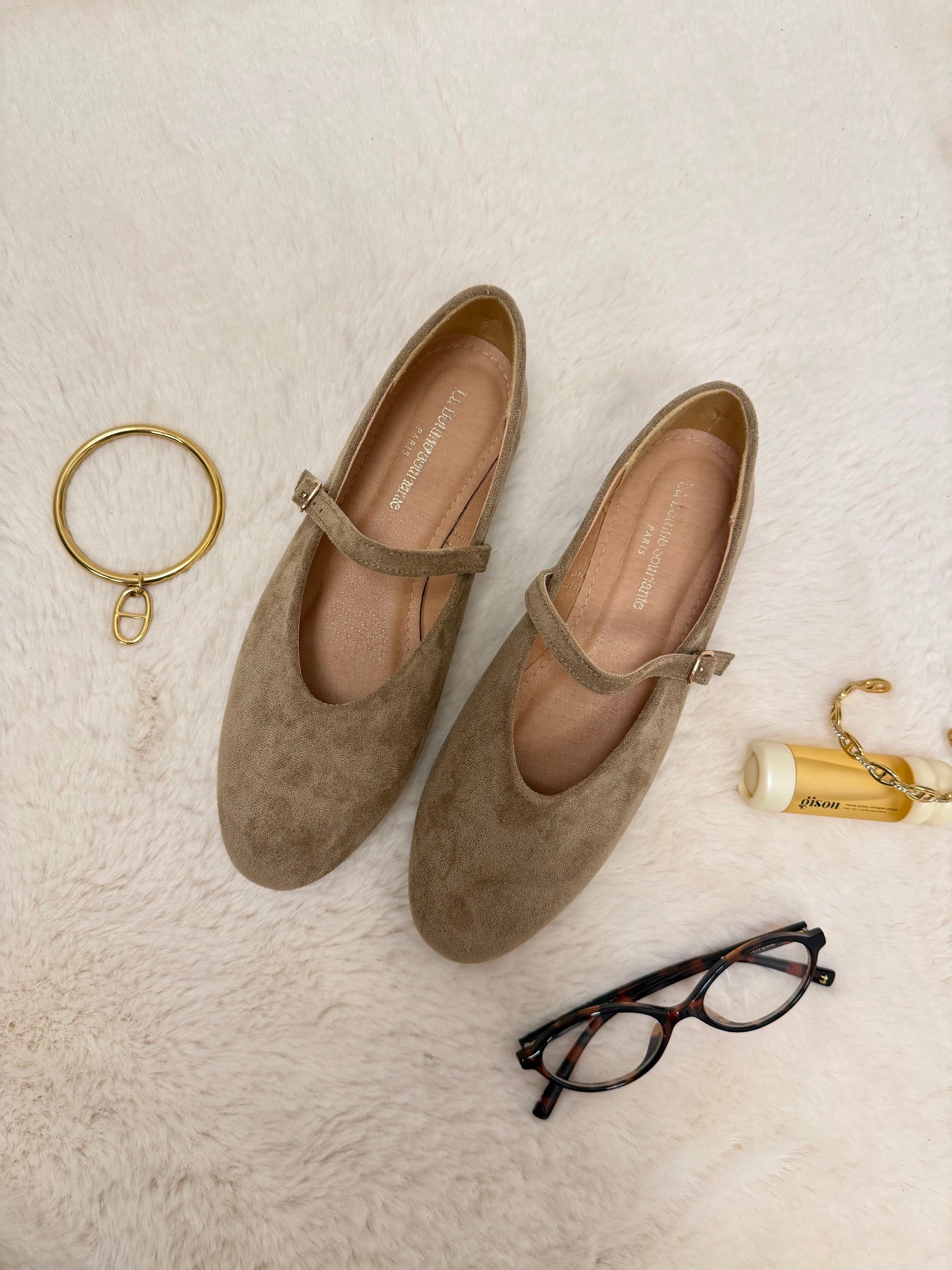 BALLERINES LILOU TAUPE