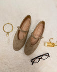 BALLERINES LILOU TAUPE