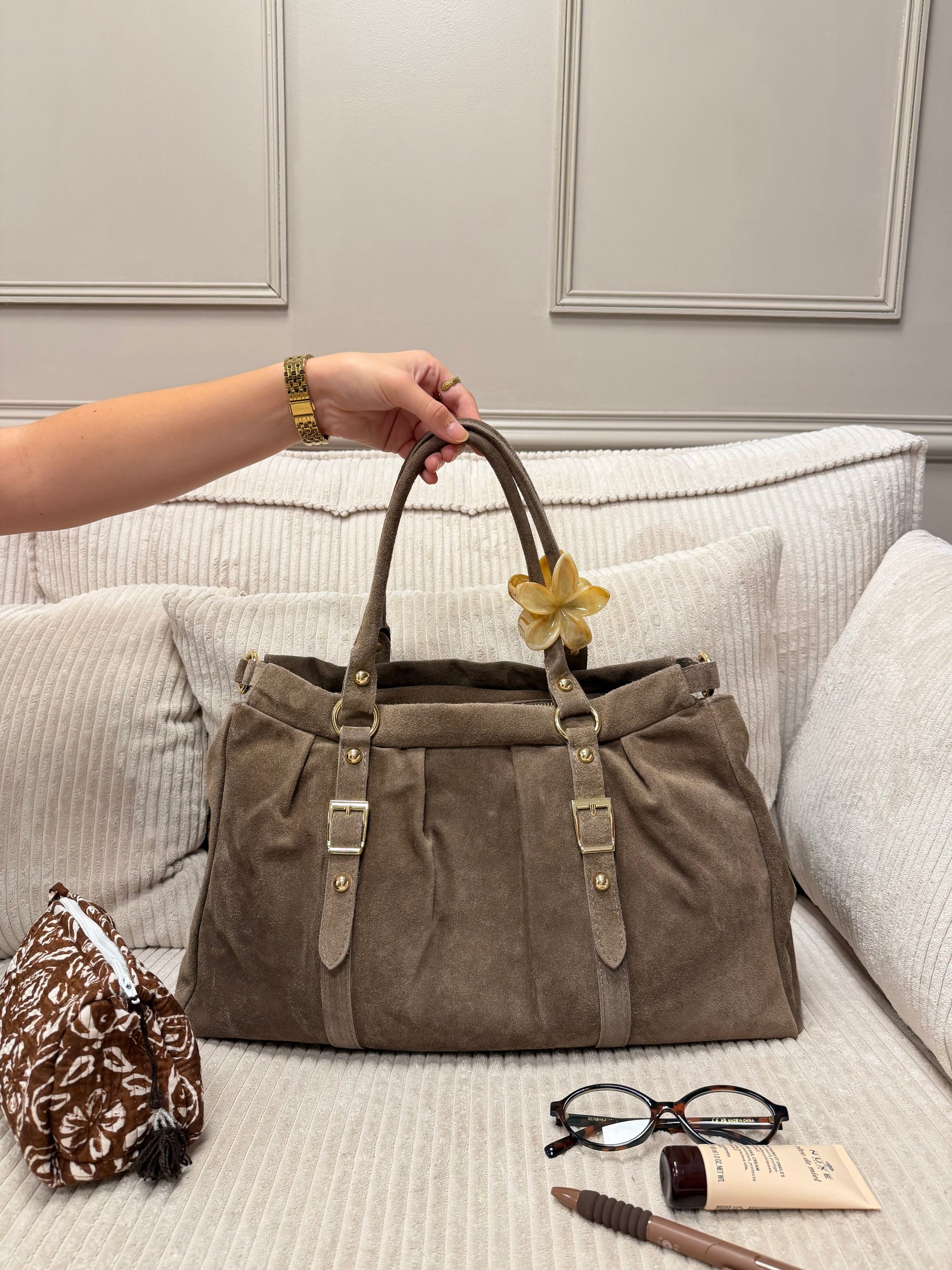 SAC AINOHA TAUPE