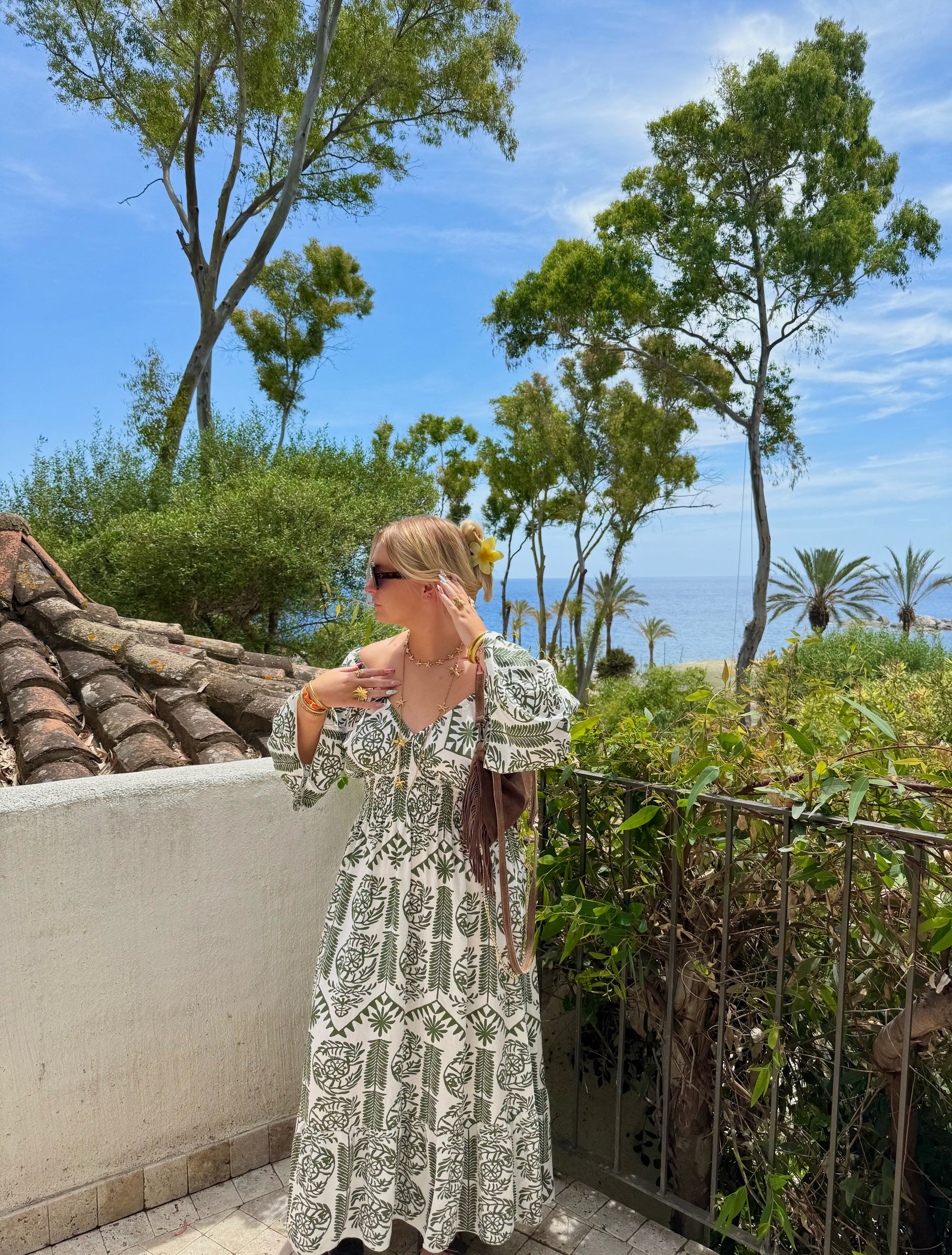 ROBE THAÏS KAKI