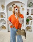 GILET LYSE ORANGE
