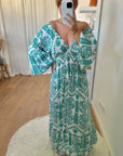 ROBE THAÏS TURQUOISE