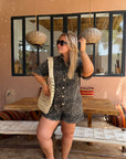 COMBI-SHORT NOÉE LÉOPARD