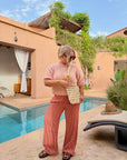 PANTALON LOU-ANN TERRACOTTA