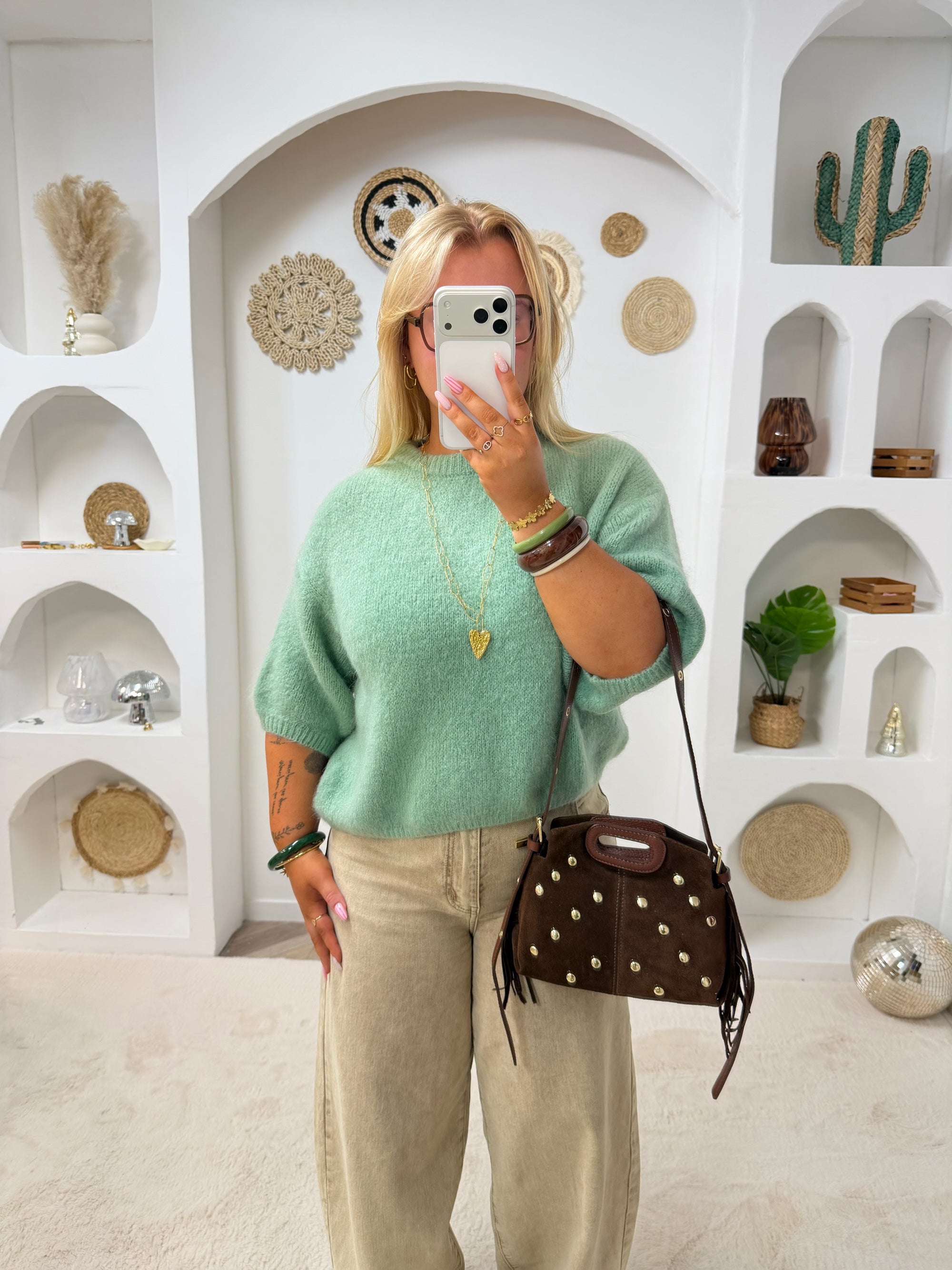 PULL ELÉA TILLEUL